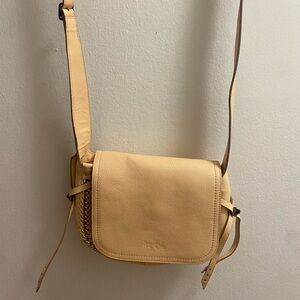 Coach Peach Leather Crossbody Bag